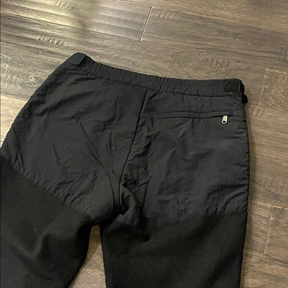 The North Face Denali Pants black Vintage Side Leg Zippers Mens Size XL - Picture 12 of 16